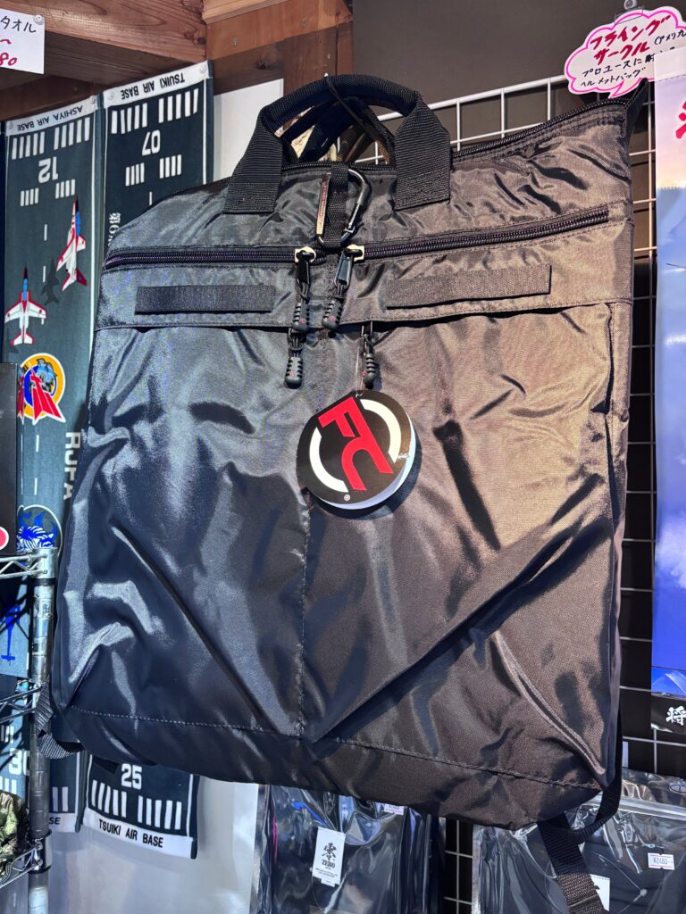 FLYING CIRCLE BAGS DELUXE HELMET BAG BACKPACK /ブラック