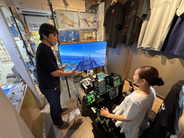 スタッフのレクチャー風景